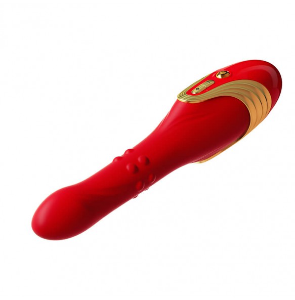 MizzZee - Red Dance Warriors Thrusting Beads Vibrator (Smart APP Model - Chargeable) MizzZee - Red Dance Warriors Thrusting Beads Vibrator (Smart APP Model - Chargeable)